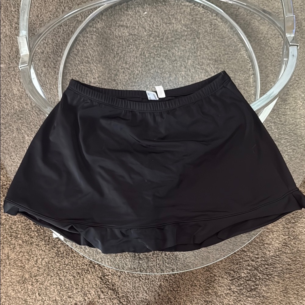 Black Women's Swim Skirt